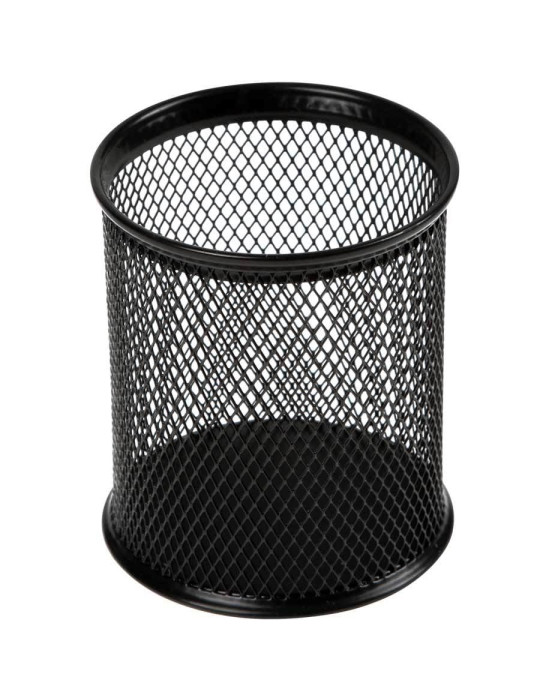 Orret Home Masa Üstü Ofis Tipi Metal Kalemlik,Perfore Kalemlik,Masa Düzenleyici Ve Toparlayıcı Organizer,Kalem Kutusu (Siyah Silindir) Orret Home Masa Üstü Ofis Tipi Metal Kalemlik,Perfore Kalemlik,Masa Düzenleyici Ve Toparlayıcı Organizer,Kalem Kutusu (Siyah Silindir)
