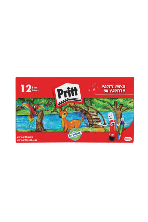 Pritt 12'li Pastel Boya - Karton Kutu
