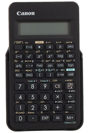 Canon F-605G Siyah 12 Hane Bilimsel Hesap Makinesi
