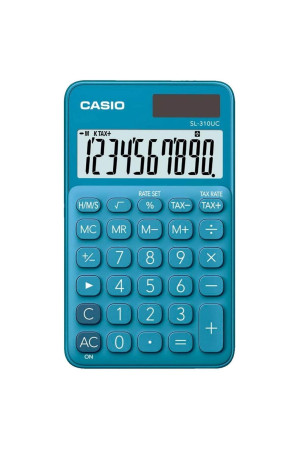 Casio SL-310UC-BU Cep Tipi 10 Hane Mavi Hesap Makinesi
