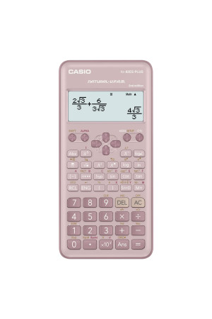 Casio FX-82ES Plus Pembe Bilimsel Fonksiyonlu Hesap Makinesi 2.Versiyon