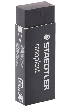 Staedtler 526 B209 Rasoplast Siyah Silgi 65x23x13 mm