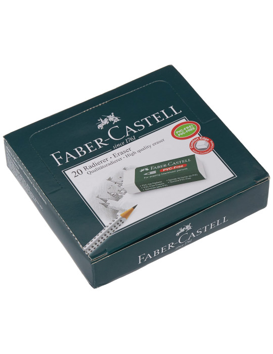 Faber-Castell Beyaz Silgi, 20’li, Kurşun Kalem İzlerini Kolayca Silen, Doğa Dostu, Rahat ve Kullanışlı Tasarım Faber-Castell Beyaz Silgi, 20’li, Kurşun Kalem İzlerini Kolayca Silen, Doğa Dostu, Rahat ve Kullanışlı Tasarım