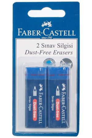 Faber-Castell 20 Sinav Silgisi 2'Li