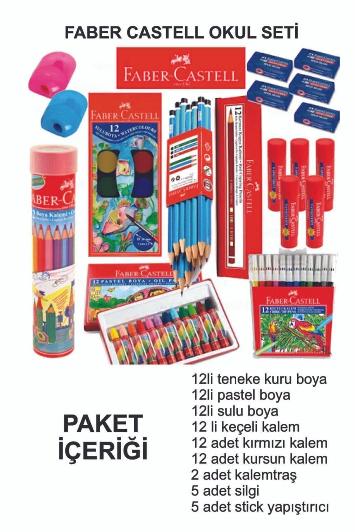 Faber Castell Ezg - Faber-Castell Okul Seti
